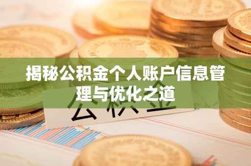 衡阳揭秘公积金个人账户信息管理与优化之道