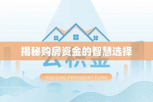 衡阳揭秘购房资金的智慧选择