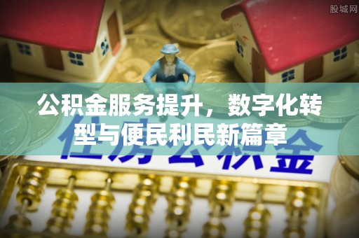 衡阳公积金服务提升，数字化转型与便民利民新篇章