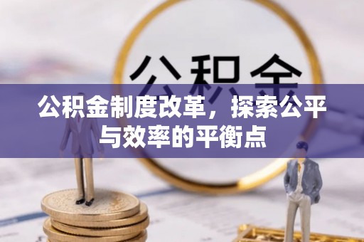 衡阳公积金制度改革，探索公平与效率的平衡点