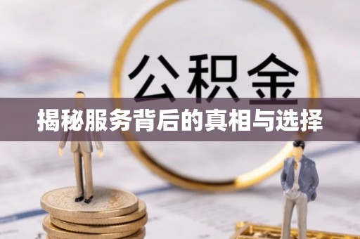 衡阳揭秘服务背后的真相与选择
