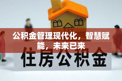 衡阳公积金管理现代化，智慧赋能，未来已来