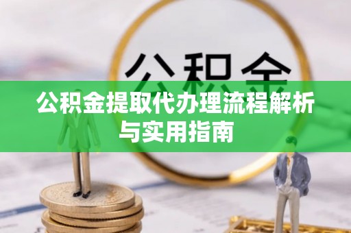衡阳公积金提取代办理流程解析与实用指南