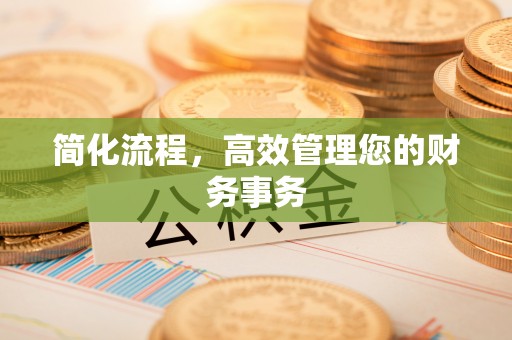 衡阳简化流程，高效管理您的财务事务