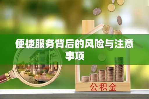 衡阳便捷服务背后的风险与注意事项